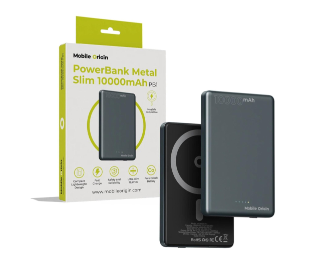 Mobile Origin PowerBank Metal Slim 10000mAh PB1 - 1373087 - zdjęcie 5